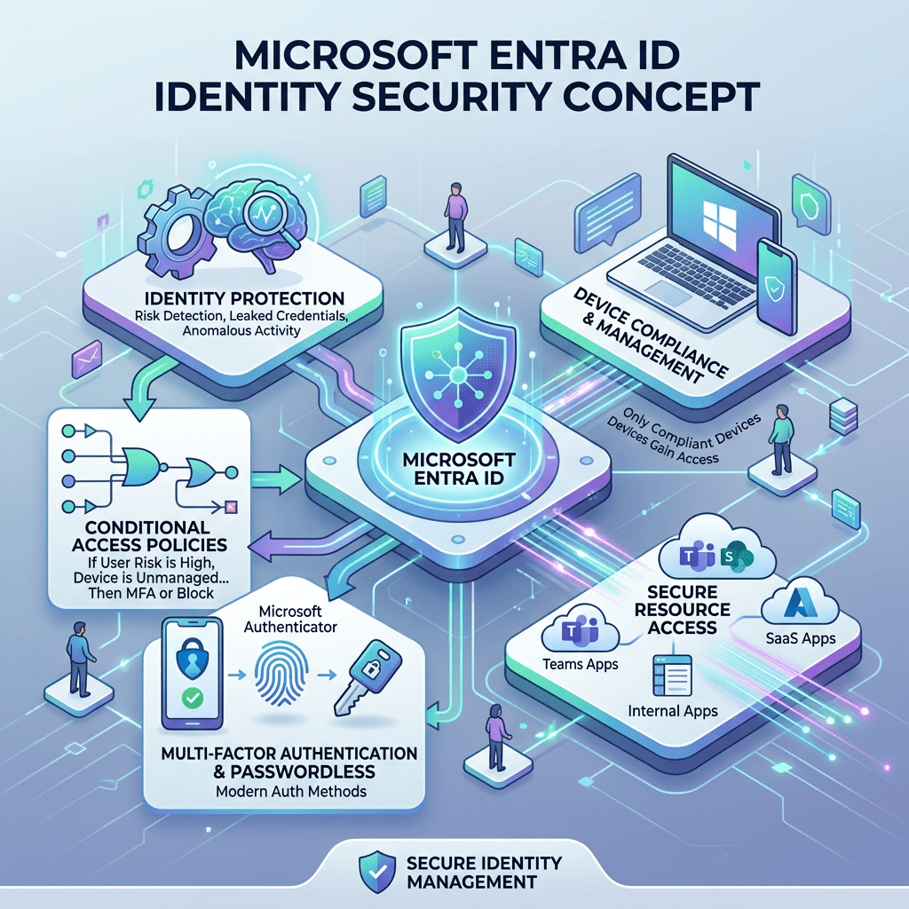 Microsoft Entra ID: A Detailed Overview for Modern Identity and Access&nbsp;Management
