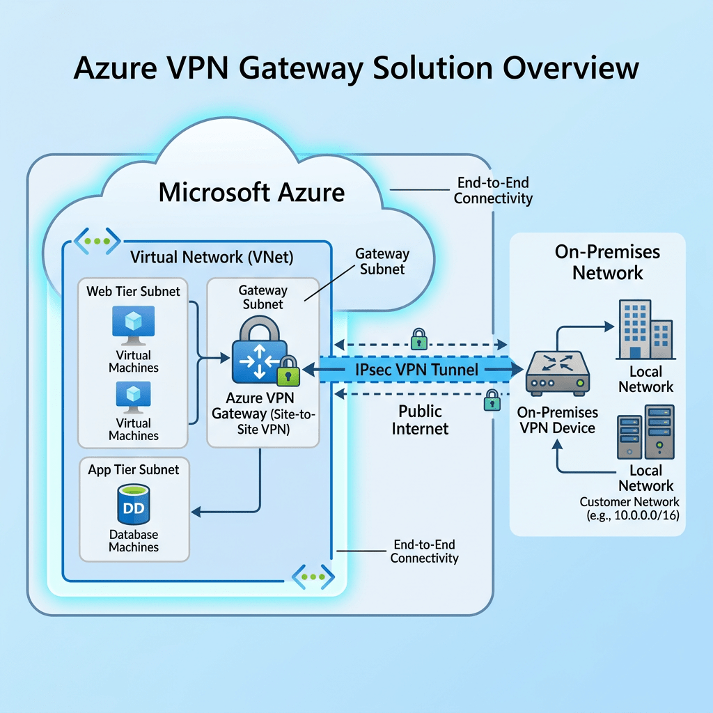 Azure VPN Gateway: Building Secure Hybrid Cloud Connectivity